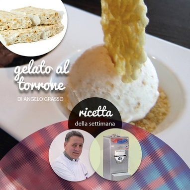 ricetta gelato, gelato torrone, Bravo, Trittico, Angelo Grasso